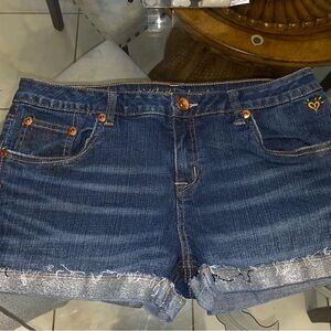 Justice Jeans Shorts Sz 18 1/2